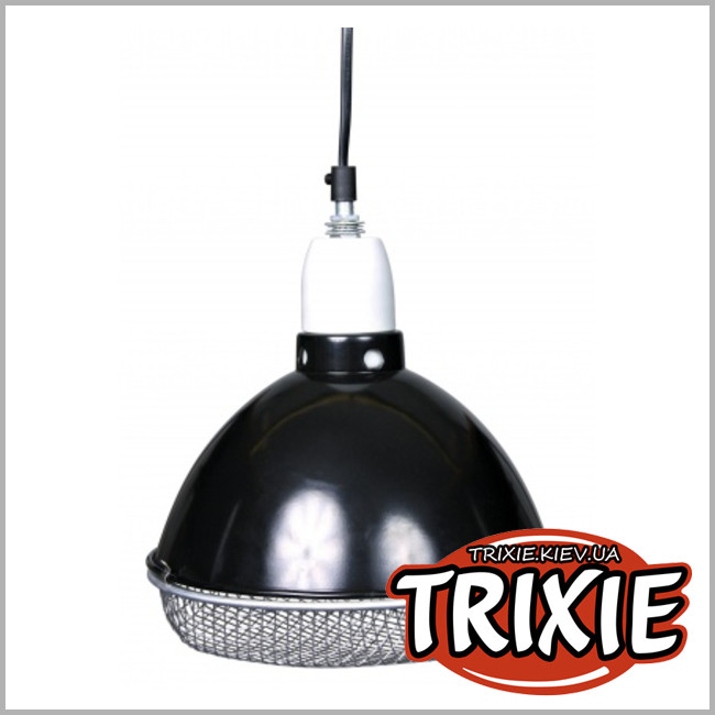ТРИКСИ Украина - Купольный отражатель для УФ-лампы в террариум TRIXIE ( 21*19cm патрон e27 150W)