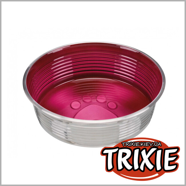 ТРИКСИ Украина - Миска из нержавеющей стали TRIXIE (1.3л/20см, цвета разные)