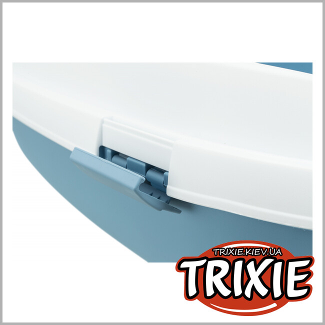 ТРИКСИ Украина - XXL Туалет Trixie Primo XXL Litter Tray (56*25*71см синий/белый)