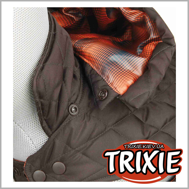 ТРИКСИ Украина - Попона для собак TRIXIE - Cervino (XS: 30 cм, коричневый)