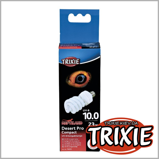 ТРИКСИ Украина - Лампа для террариума TRIXIE Desert Pro Compact 10.0 (23W 540Lm)