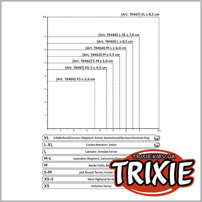 ТРИКСИ Украина - Защитные ботинки для собак TRIXIE - Walker Active (Рамер:XS)