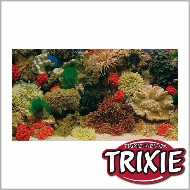 ТРИКСИ Украина - Фон для аквариума TRIXIE - 49 см, двусторонний (солёная/пресная вода)