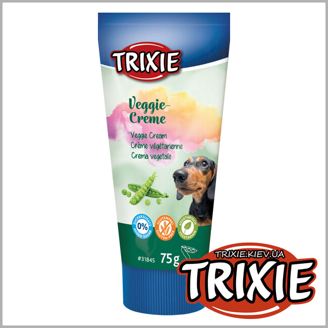 ТРИКСИ Украина - Вегетарианский крем для собак Trixie 31845 75 г