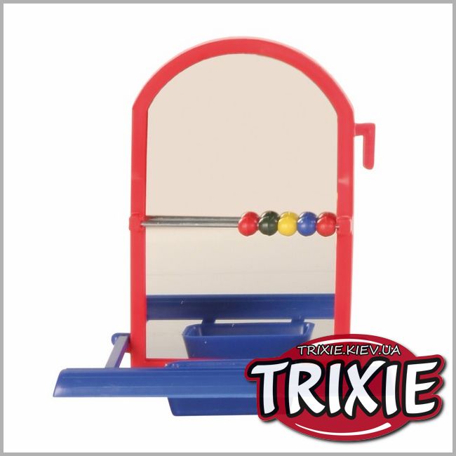 ТРИКСИ Украина - Зеркало с жёрдочкой TRIXIE (8 см)