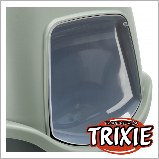 ТРИКСИ Украина - Be Eco туалет TRIXIE Vico (40*40*56см антрацит/серо-зеленый)