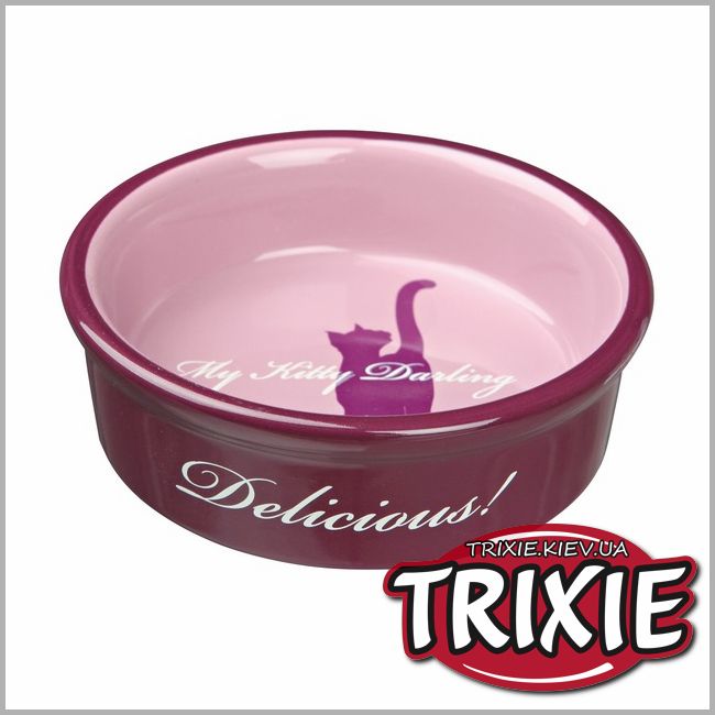 ТРИКСИ Украина - Миска для кошки TRIXIE - My Kitty Darling