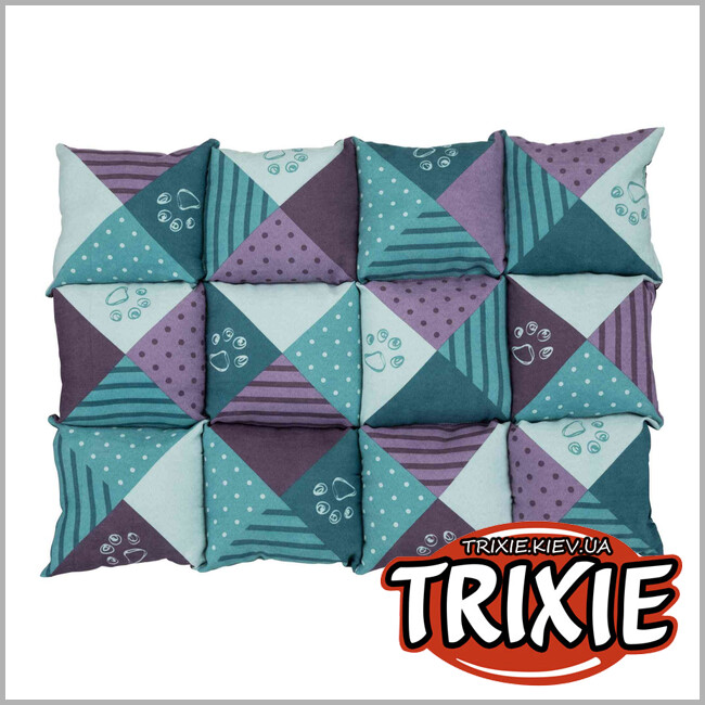 ТРИКСИ Украина - Подстилка Patchwork - TRIXIE (70х50см, бензин/фиолет)