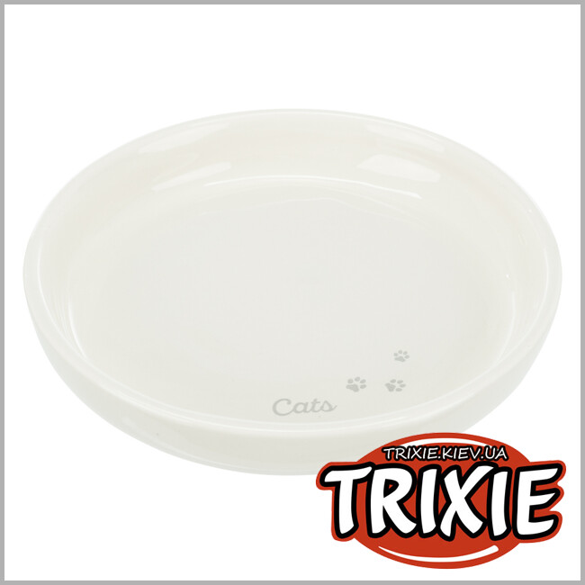 ТРИКСИ Украина - Миска XXL д/кота TRIXIE (керамика, 0.35л/18см)
