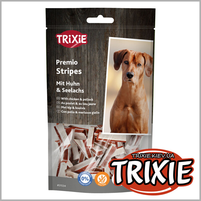 ТРИКСИ Украина - Лакомство для собак Trixie 31803 PREMIO Fish Chicken рыба + цыпленок 300г