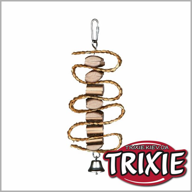 ТРИКСИ Украина - Игрушка для птиц TRIXIE - Natural Living (30 см)