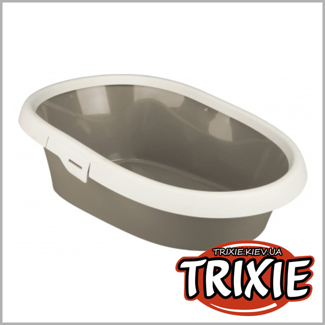 ТРИКСИ Украина - Туалет для котов TRIXIE - Paulo (Размер:31х14х43см, Цвет:серый/крем)