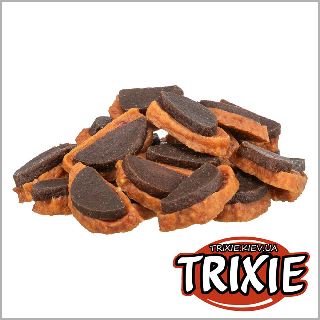 ТРИКСИ Украина - PREMIO Trixie 31636 сэндвичи для собак(курица/куриная печень), 100гр