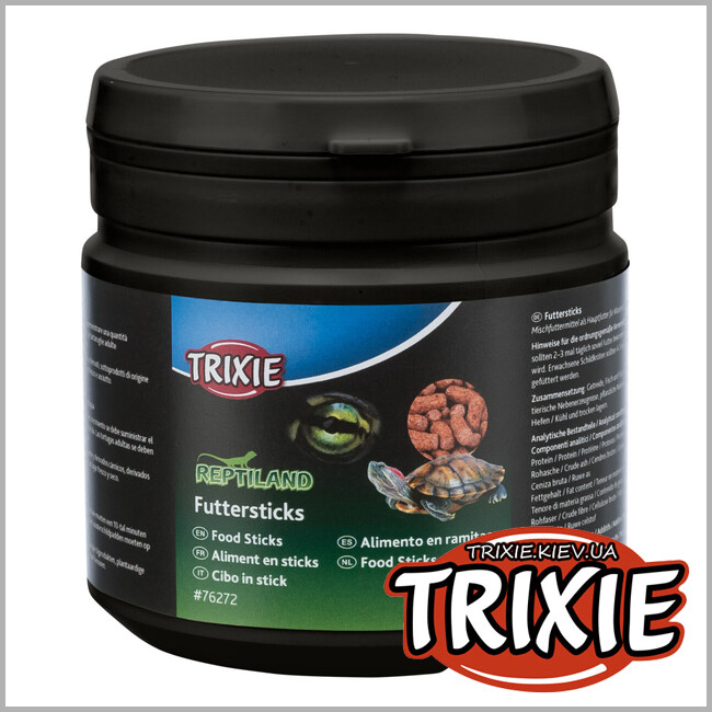 ТРИКСИ Украина - Корм Trixie 76272 для водоплавающих черепах, 180 гр
