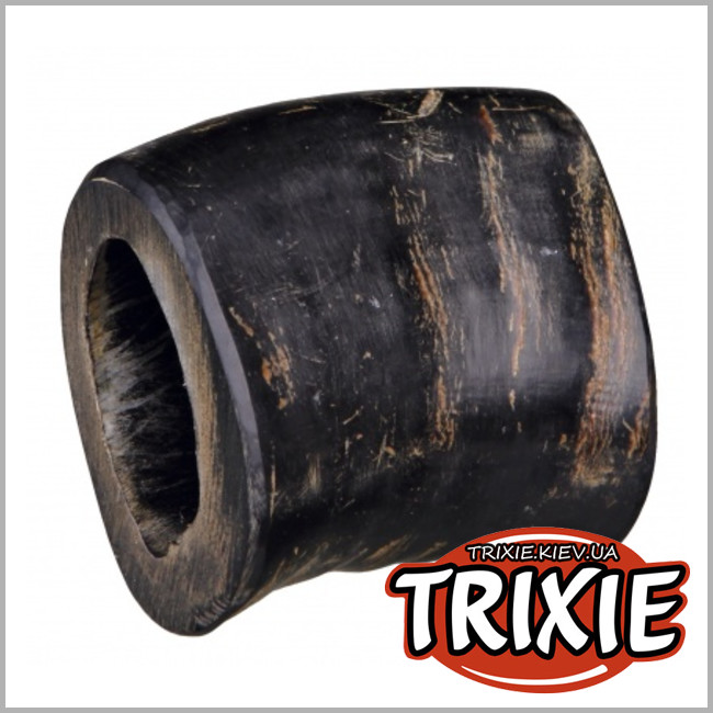 ТРИКСИ Украина - Рог буйвола жевательный для собак с аллергией Trixie Buffalo Chewing Horn (Размер: маленький)