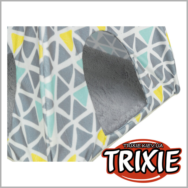 ТРИКСИ Украина - Домик Trixie 62684 для грызунов Вигвам Санни 37 х 35 х 37 см разноцветный