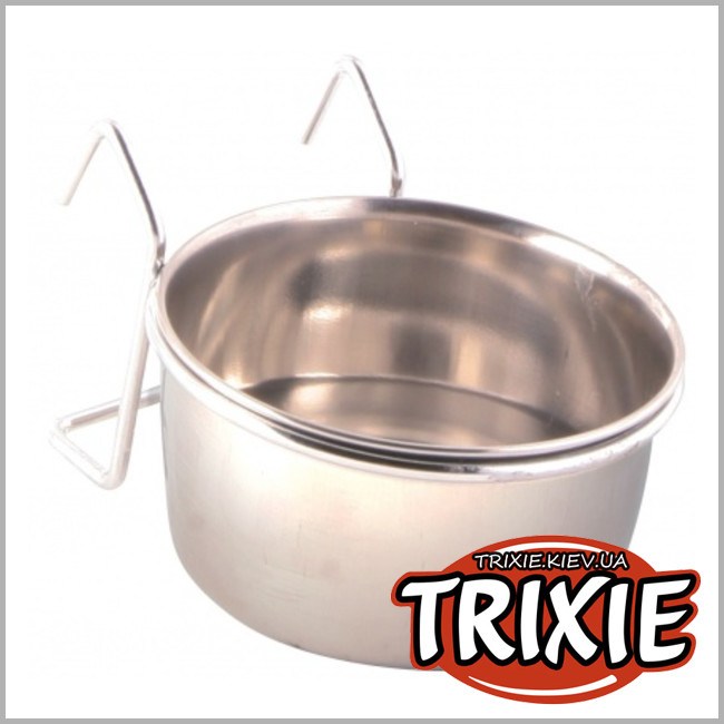 ТРИКСИ Украина - Металлическая миска для птиц TRIXIE (150 мл/ø 7см)