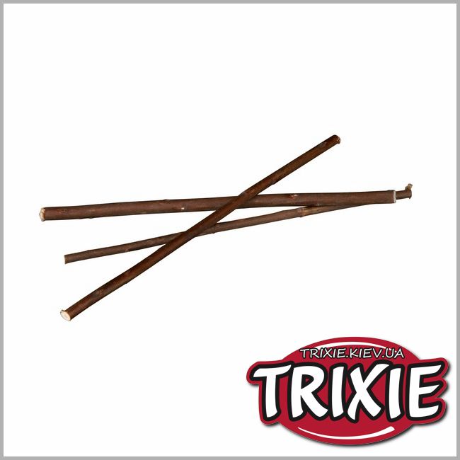 ТРИКСИ Украина - Ветки ивы для грызунов TRIXIE (18см / 20шт)