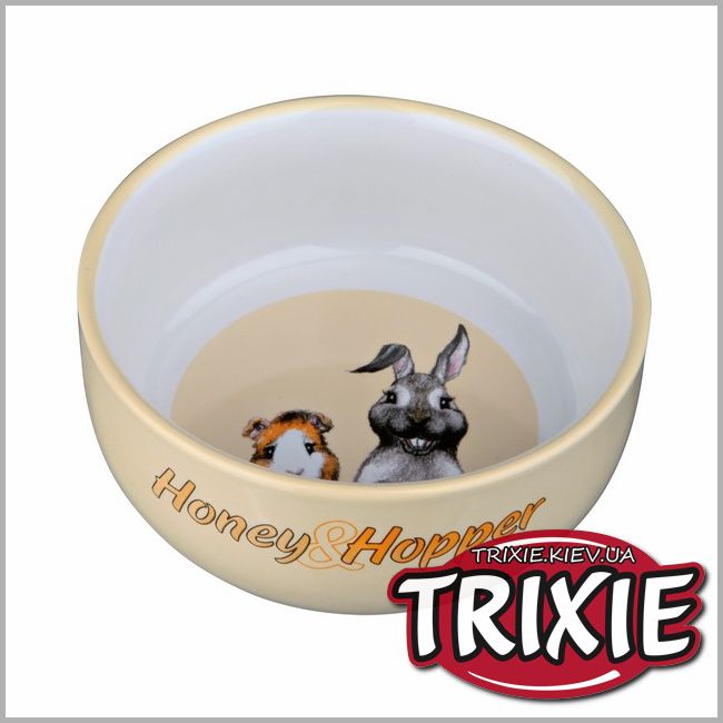 ТРИКСИ Украина - Миска керамическая TRIXIE - Honey & Hopper