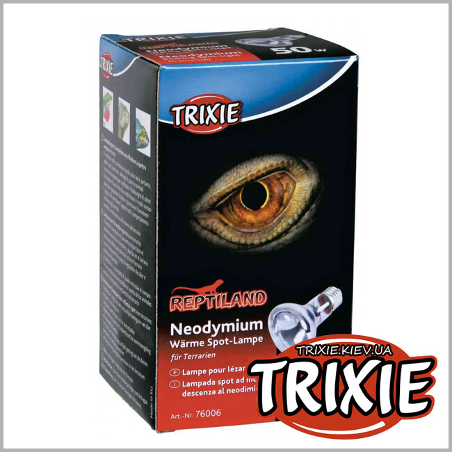 ТРИКСИ Украина - Рефлекторная лампа для обогрева террариума TRIXIE (50 Вт)