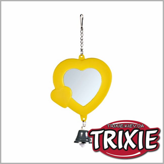 ТРИКСИ Украина - Зеркало-сердечко для птиц TRIXIE (7 см)