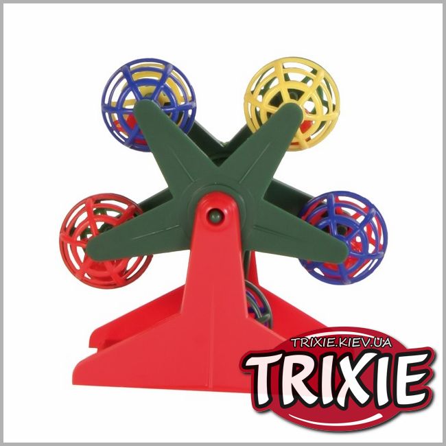 ТРИКСИ Украина - Карусель с шариками для птиц TRIXIE
