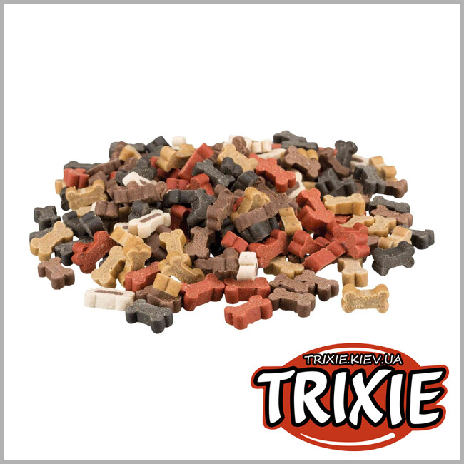 ТРИКСИ Украина - Лакомство для собак Trixie 31526 Soft Snack Bony Mix XXL с говядиной, бараниной, курицей 1,8кг