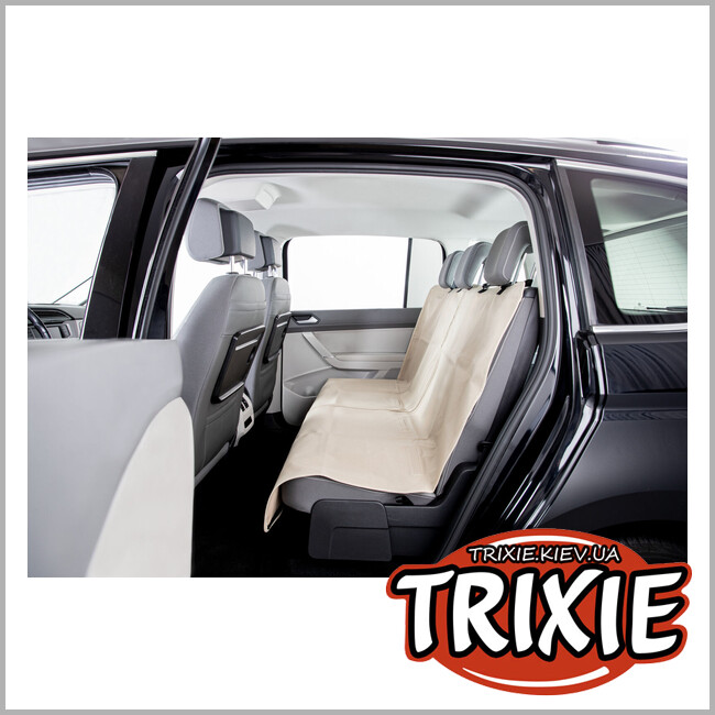 ТРИКСИ Украина - Защитный чехол Trixie 13237 для автомобильного сидения раздельный полиэстер бежевый 140х120 см