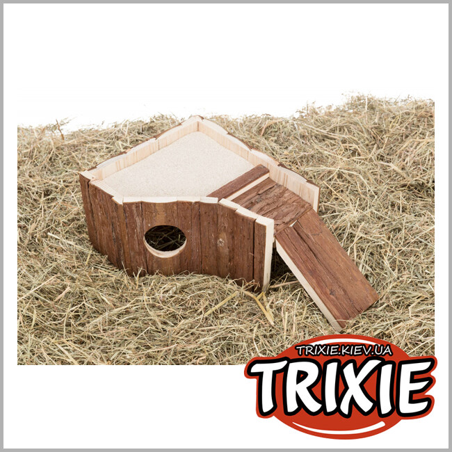 ТРИКСИ Украина - Домик для хомяка Hedwig Trixie с террасой (38х14х25см)