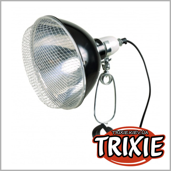 ТРИКСИ Украина - Купольный отражатель для УФ-лампы в террариум TRIXIE ( 21*19cm патрон e27 150W)