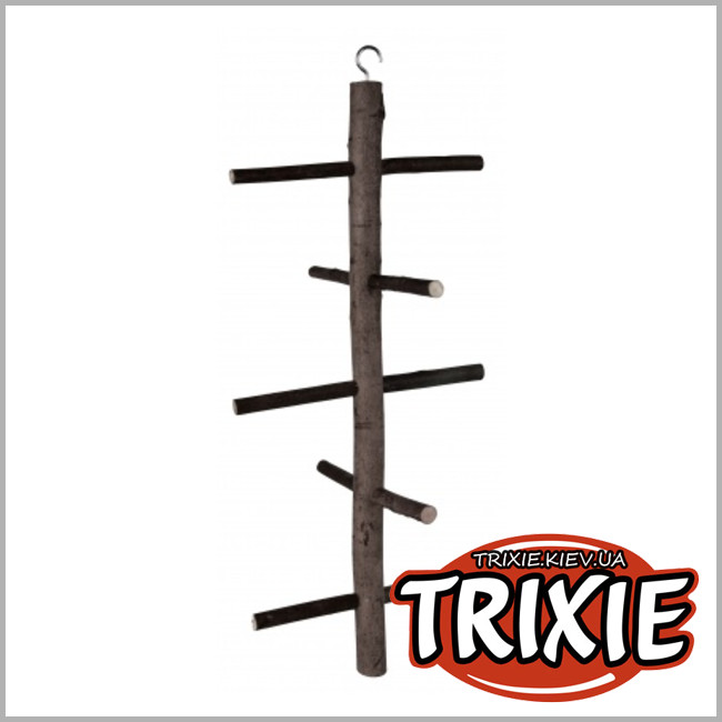 ТРИКСИ Украина - Лестница для птиц TRIXIE - Natural Living (Размер: 44см)