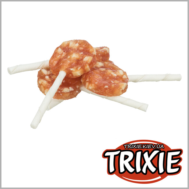 ТРИКСИ Украина - Курино-творожный леденец Trixie 315432, 10см/20гр(50шт/уп)