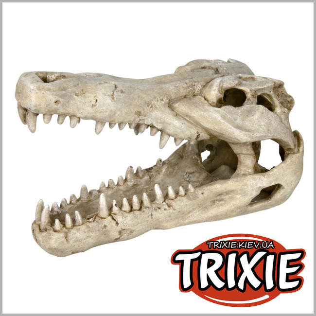 ТРИКСИ Украина - Грот для рыб TRIXIE - Череп крокодила