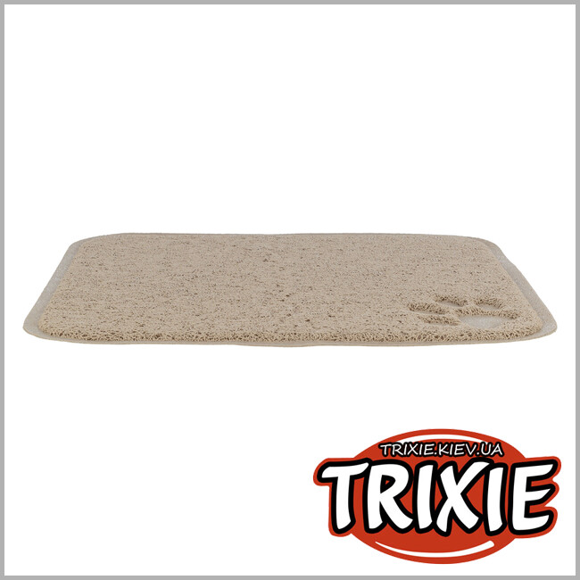 ТРИКСИ Украина - Коврик Trixie 40368 под туалет ПВХ 37х45 см розовый