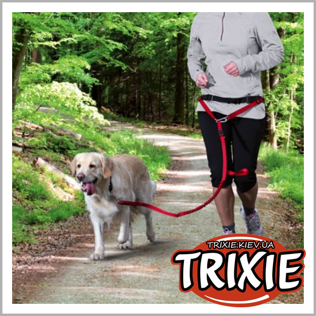 ТРИКСИ Украина - Поясной ремень с поводком TRIXIE