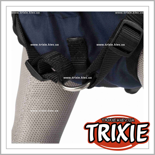 ТРИКСИ Украина - Попона TRIXIE - Duo со шлейкой (S:35см, синяя)
