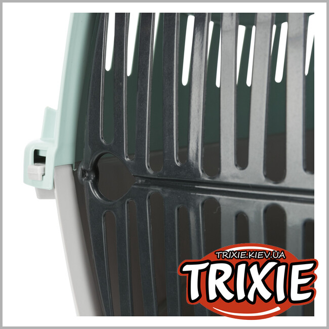 ТРИКСИ Украина - Переноска Junior-TRIXIE (XS: 26х25х39см, серый/мятный)