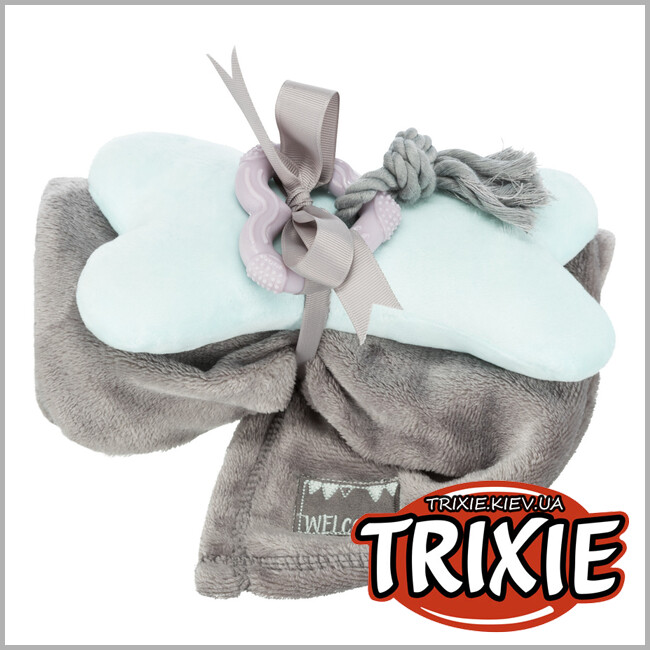 ТРИКСИ Украина - Набор для щенков Trixie Junior Puppy Set (одеяло + 2 игрушки)