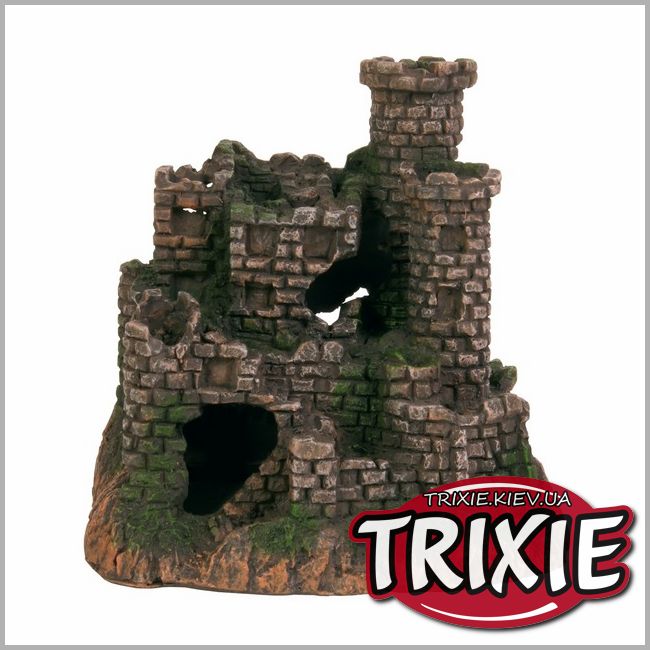 ТРИКСИ Украина - Декор Грот для рыб TRIXIE- Крепость (12см)