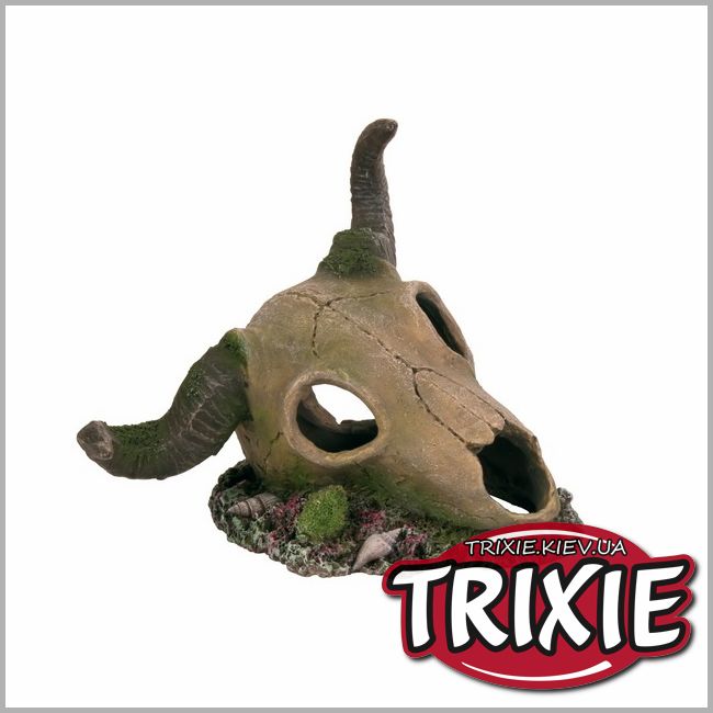 ТРИКСИ Украина - Грот для рыбок TRIXIE - Череп, 17 см