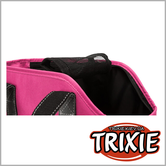 ТРИКСИ Украина - Сумка переноска Trixie Alea Carrier (розовый/серый 16*20*30 см)