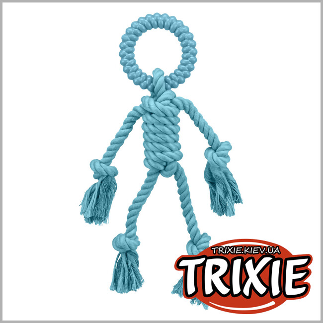ТРИКСИ Украина - Фигурка из веревки Trixie 34700 (полиэстер/хлопок/TПГ), 26см