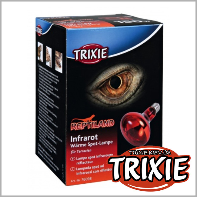 ТРИКСИ Украина - Инфракрасная лампа для террариума TRIXIE (95х130мм 150W)