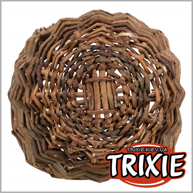 ТРИКСИ Украина - Ивовый дом Trixie для грызунов (ø 16*14 см)