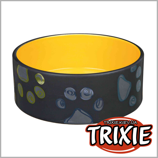 ТРИКСИ Украина - Керамическая миска Trixie Jimmy Ceramic Bowl ( керамика 1,5л/20см)