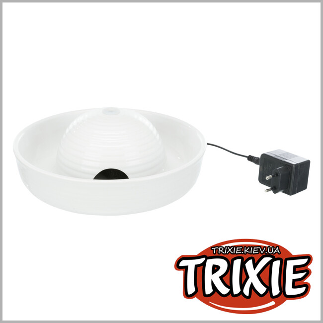 ТРІКСІ Україна - Електричний питний фонтан Trixie Drinking Fountain Vital Flow (кераміка 0.8L)