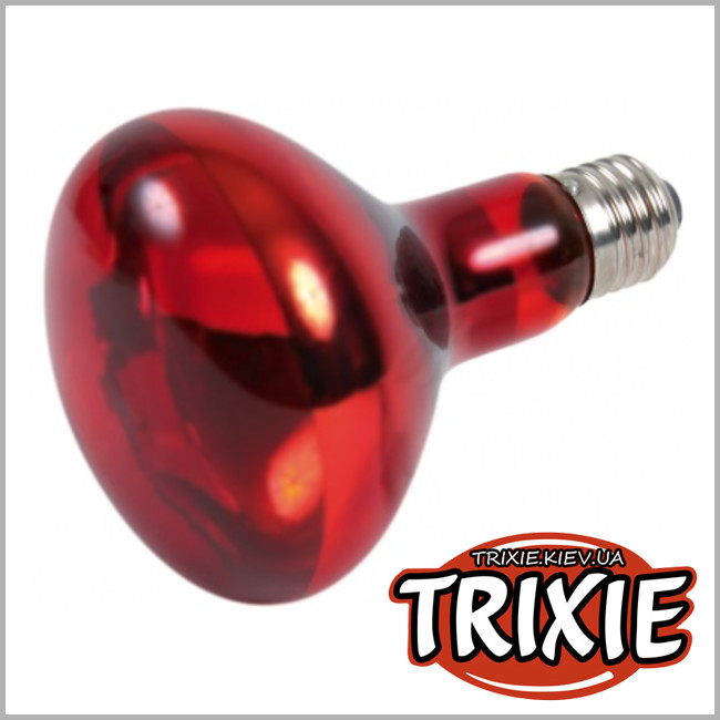 ТРИКСИ Украина - Инфракрасная лампа для террариума TRIXIE (80х108мм 100W)