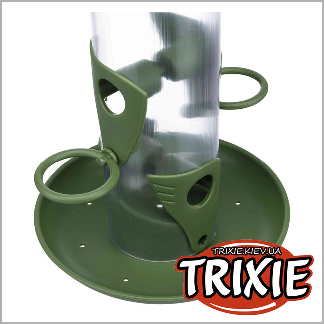 ТРИКСИ Украина - Кормушка для птиц Trixie 55625 (пластик), 750мл/29см