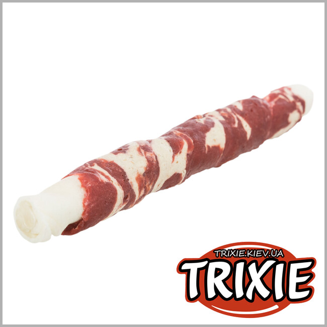 ТРИКСИ Украина - Лакомство для собак Trixie 31225 Denta Fun Marbled Beef говядина и рыба 6шт х 70г