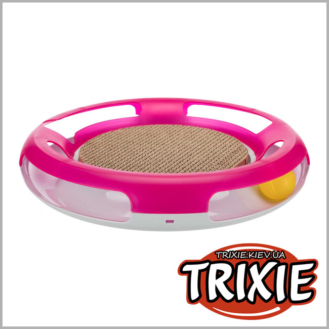 ТРИКСИ Украина - Игрушка для кота Race & Scratch - TRIXIE (37 см)